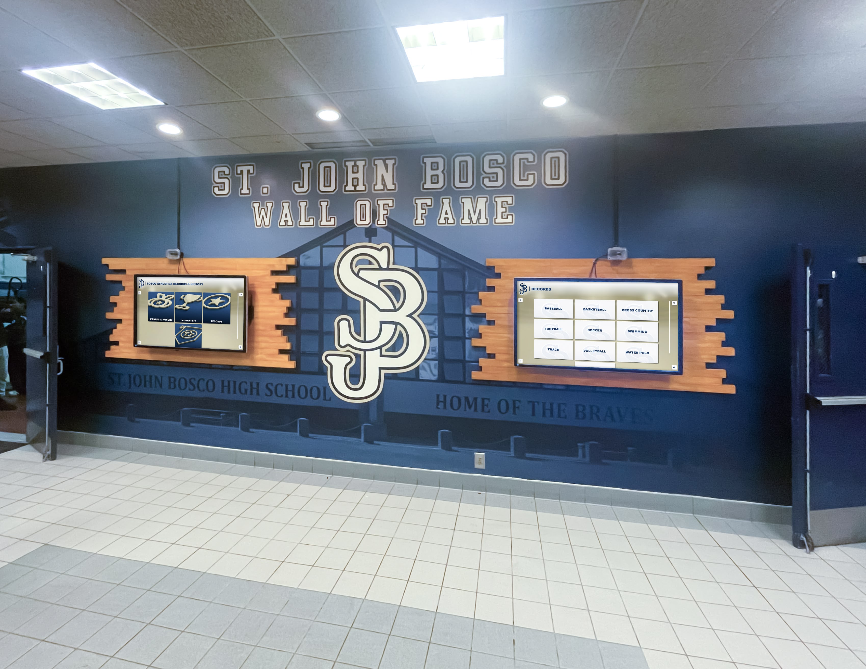 Digital team recognition display